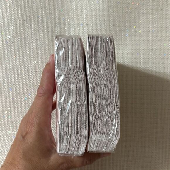 HELLO KITTY Pink White Orange Black Pumpkin Spice Fall Square Beverage Napkins - Picture 6 of 8